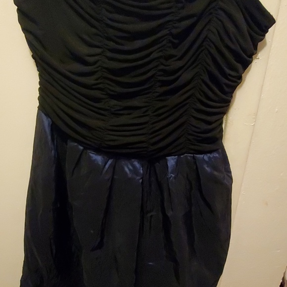 SNAP STRAPLESS DRESS - Picture 3 of 8